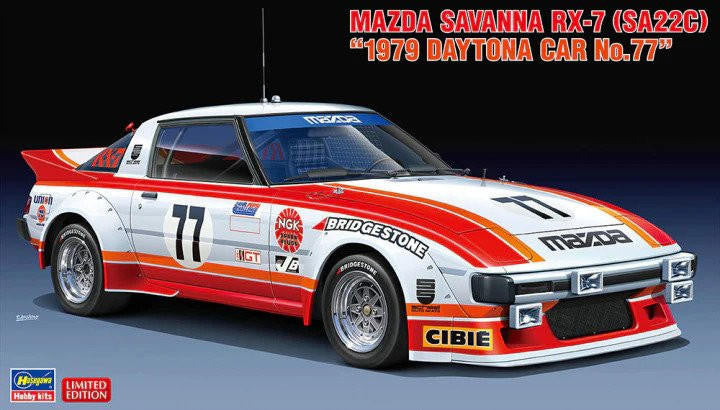 Hasegawa 1/24 Mazda Savanna RX-7 1979 Daytona 20587